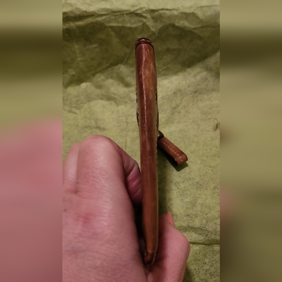 VINTAGE Coach Monogram Card Holder 4.5" X 3" - Picture 8 of 12